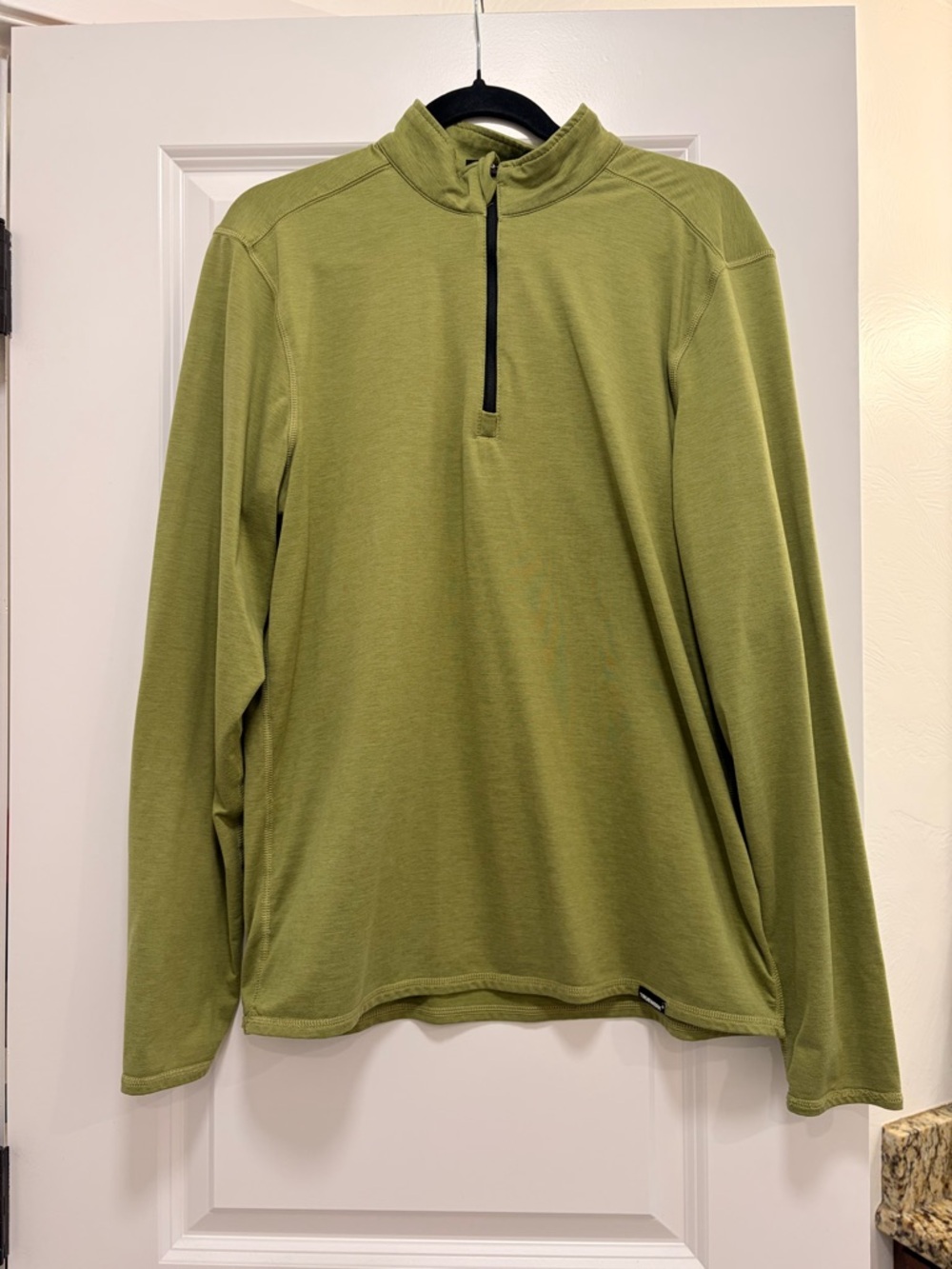 Olive Green TrueWerk Quarter-Zip Pullover